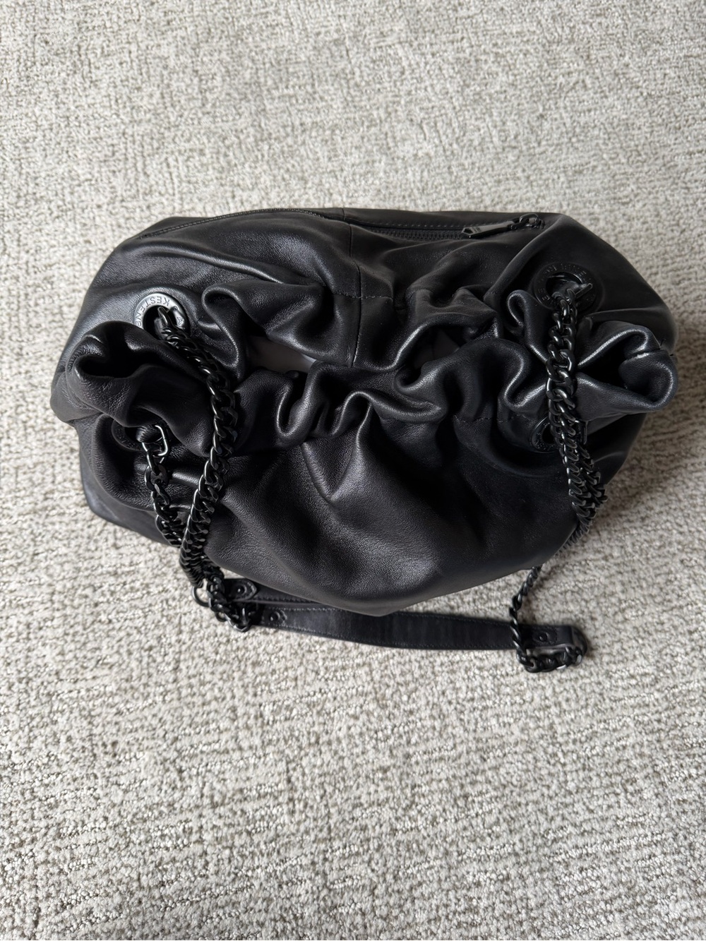 Aimee Kestenberg Willow Leather Shoulder Tote Bag Purse - Picture 6 of 14